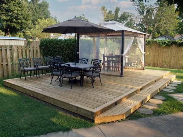 Backyard Deck Installation in Portland
