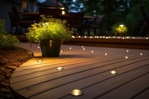 Ground Level Deck Construction in Portland
